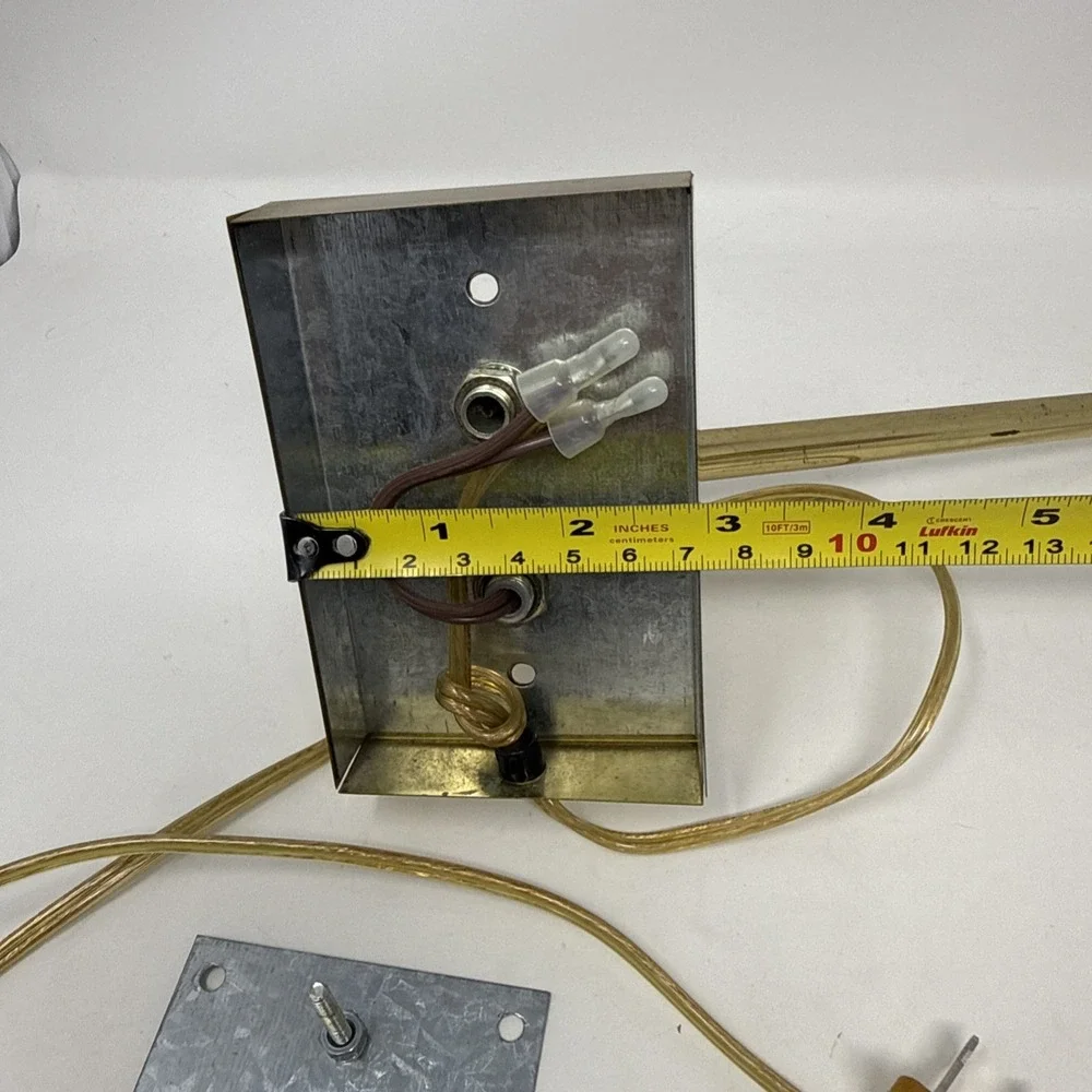 Vintage MCM Brass Articulating Swing Arm Sconce Lamp Wear Areas